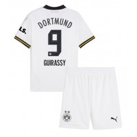 Borussia Dortmund Serhou Guirassy #9 Fußballbekleidung 3rd trikot Kinder 2024-25 Kurzarm (+ kurze hosen)